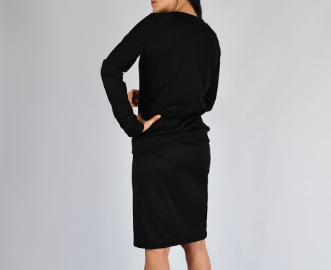 M_XL _ bluza dzianinowa