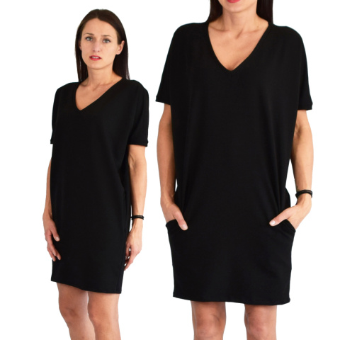 M/L _ oversize tunika dresówka