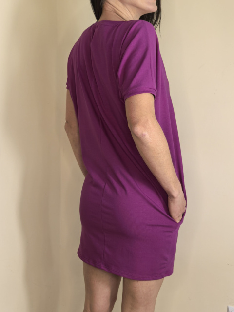 HANA krótki rękaw_ bawełna singiel