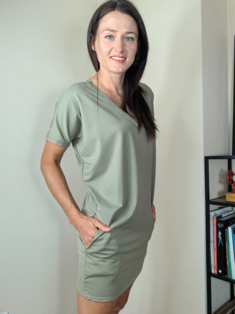 HANA krótki rękaw_ bawełna singiel HANA krótki rękaw_ bawełna singiel