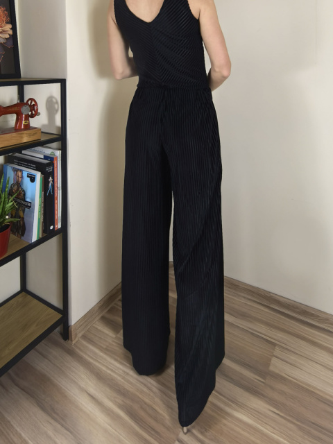 LUGO spodnie _ welur/tiul