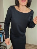 bluza NEMOLI _ dresówka czarna