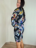 bluza NEMOLI _ dresówka monstera
