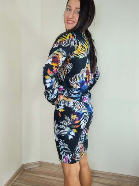 bluza NEMOLI _ dresówka monstera bluza NEMOLI _ dresówka monstera