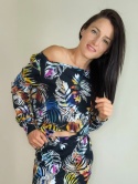bluza NEMOLI _ dresówka monstera