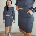 spódnica MOLI _ dresówka