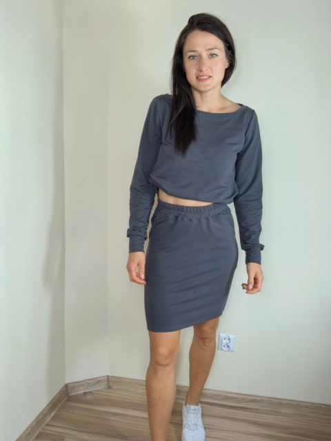 spódnica MOLI _ dresówka spódnica MOLI _ dresówka