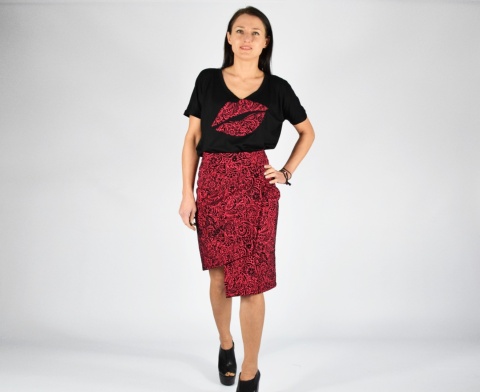 36_40_42 _ spódnica ołówkowa