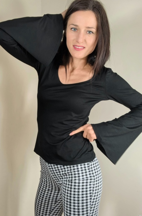 ROSARIO _ wiskoza czarna