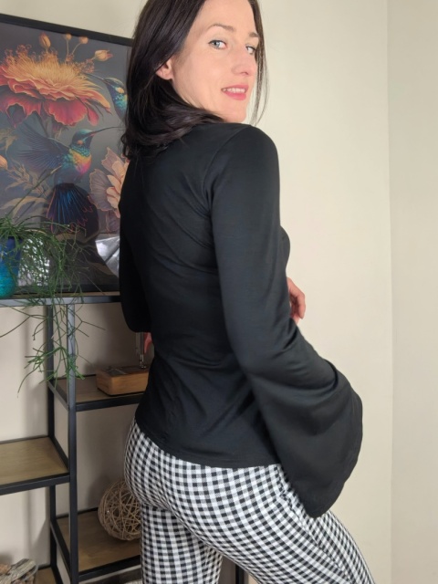 ROSARIO _ wiskoza czarna