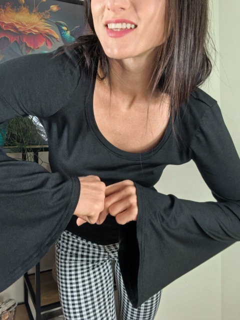 ROSARIO _ wiskoza czarna