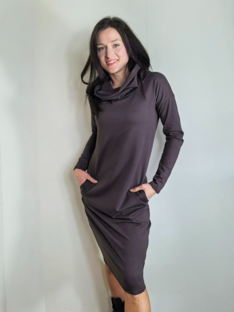 OLIVIA _ dresówka czekoladowa OLIVIA _ dresówka czekoladowa