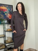 OLIVIA _ dresówka czekoladowa OLIVIA _ dresówka czekoladowa