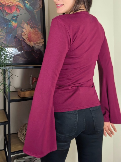 ROSARIO _ wiskoza karminowa