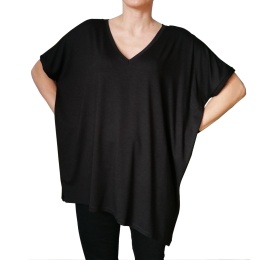 tunika oversize _ wiskoza