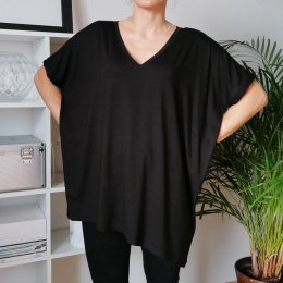 tunika oversize _ wiskoza