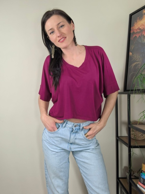 OFELIA _ karminowa