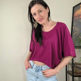 OFELIA _ karminowa