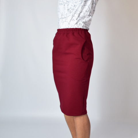 XS - LIZ _ spódnica ołówkowa _ dresówka XS - LIZ _ spódnica ołówkowa _ dresówka