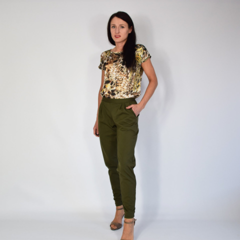 spodnie _ dzianina punto