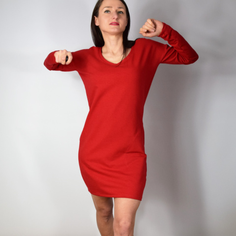 SANDRA długi rękaw _ dresówka