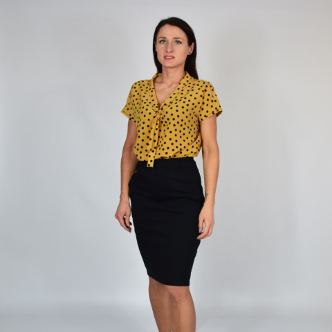 bluzka z krawatką bluzka z krawatką